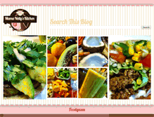 Tablet Screenshot of mamanettyskitchen.com